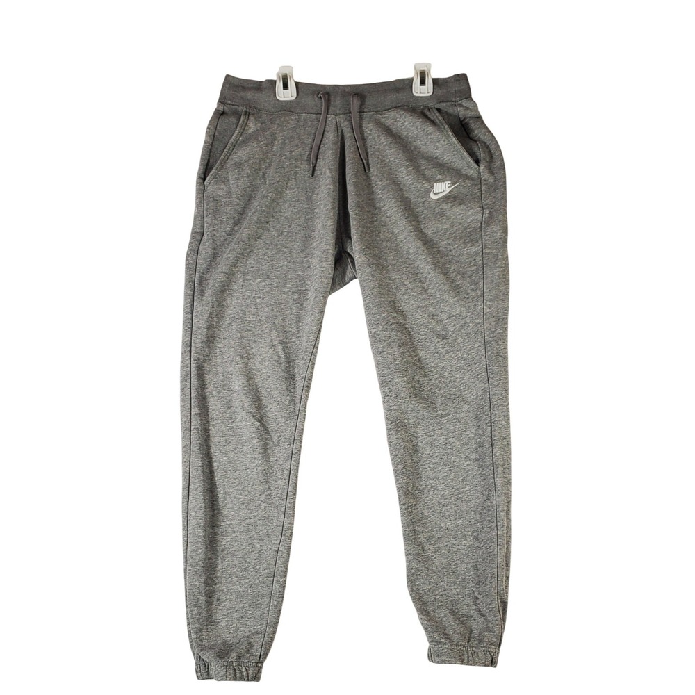 Nike Sportswear Mens Joggers Gray French Terry Sweatpants Medium BV2679-063‎